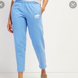 Roots Easy Ankle Sweatpants Light Blue 
